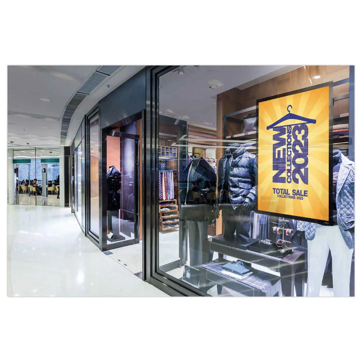 Pochette adhésive Duraframe Poster - A2 - Noir - DURABLE photo du produit