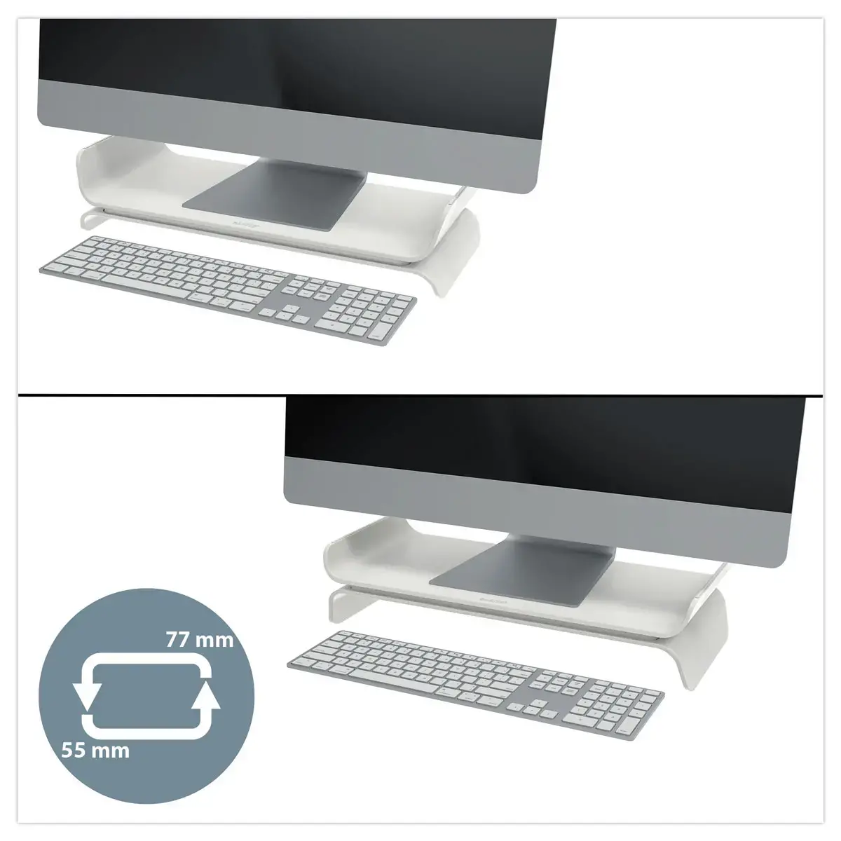 Support Ecran R&eacute;glable 55/77mm - Leitz photo du produit