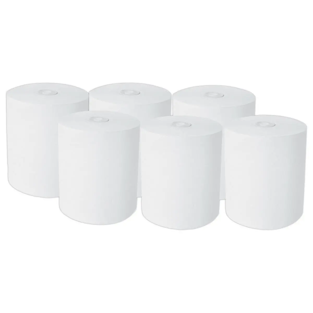 6 Rouleaux d'essuie-mains pour distributeur &agrave; d&eacute;coupe Evadis photo du produit