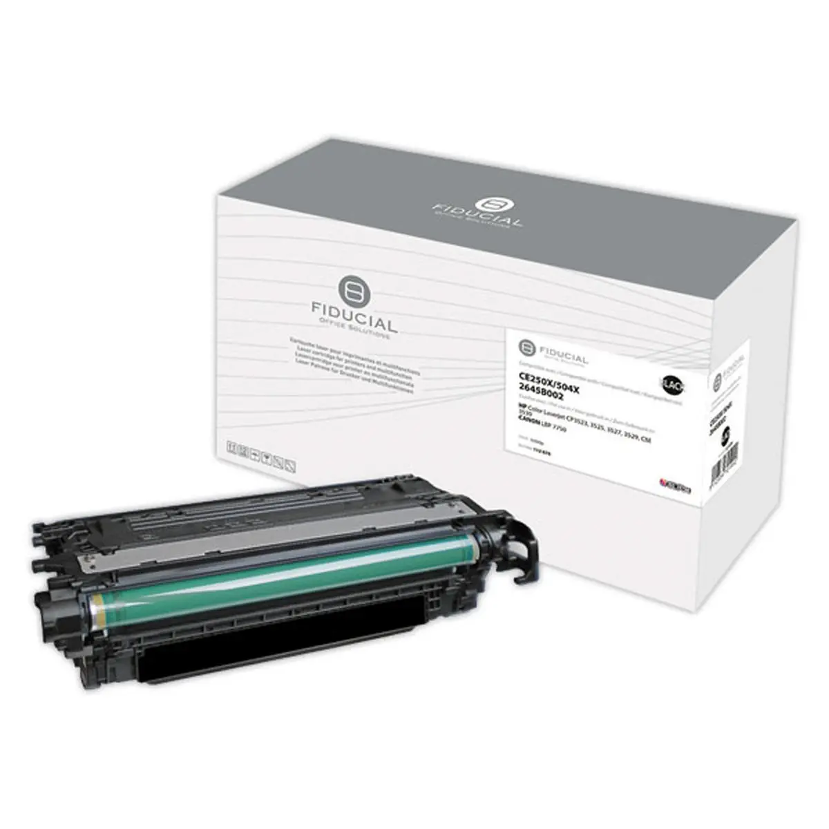 Toner FIDUCIAL noir compatible HP 2645B002 photo du produit