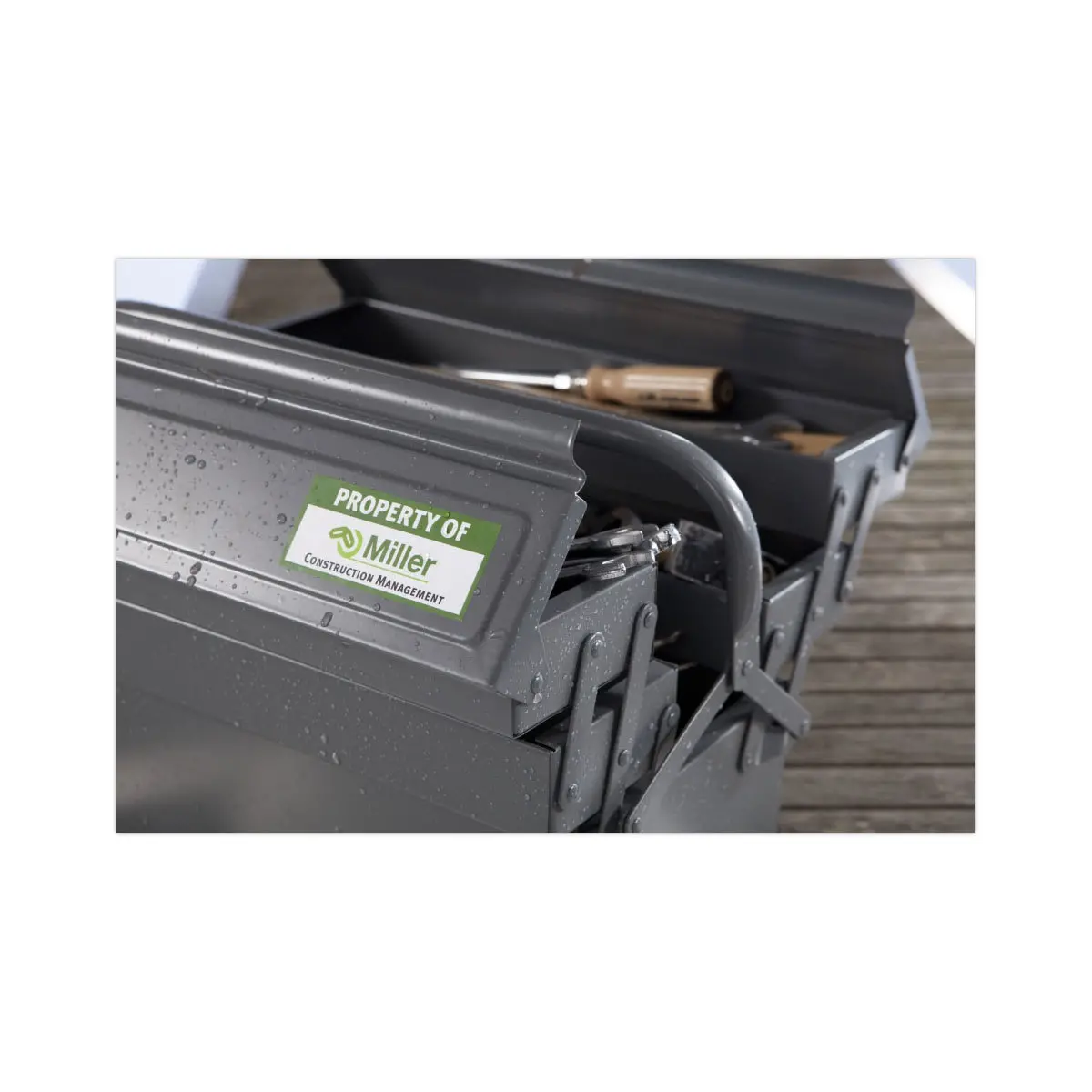 Bo&icirc;te de 40 &eacute;tiquettes blanches inalt&eacute;rables laser - 199,6 x 143,5 mm - Avery photo du produit