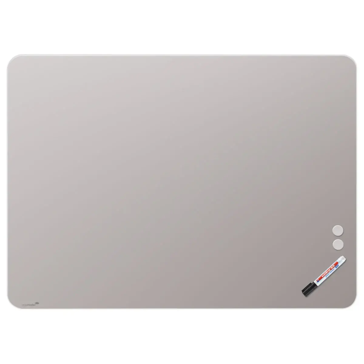 Tableau en Verre Tremp&eacute; Mat 90x120 + Kit - Legamaster photo du produit