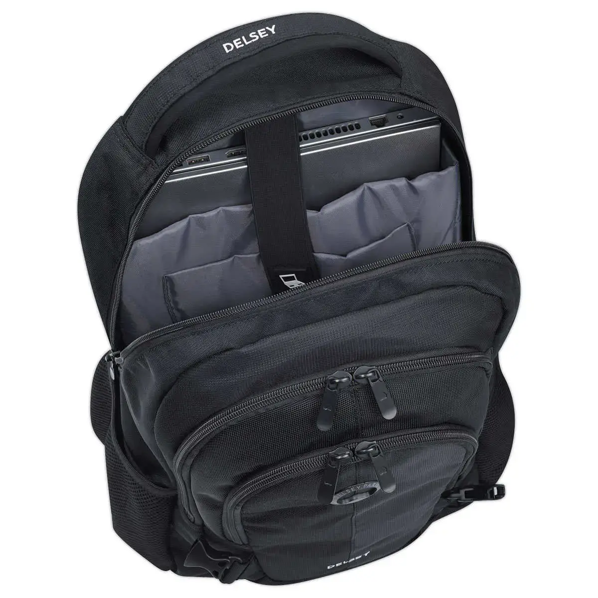 Sac &agrave; dos Confortable 15,6" - 29L - Noir - Delsey photo du produit