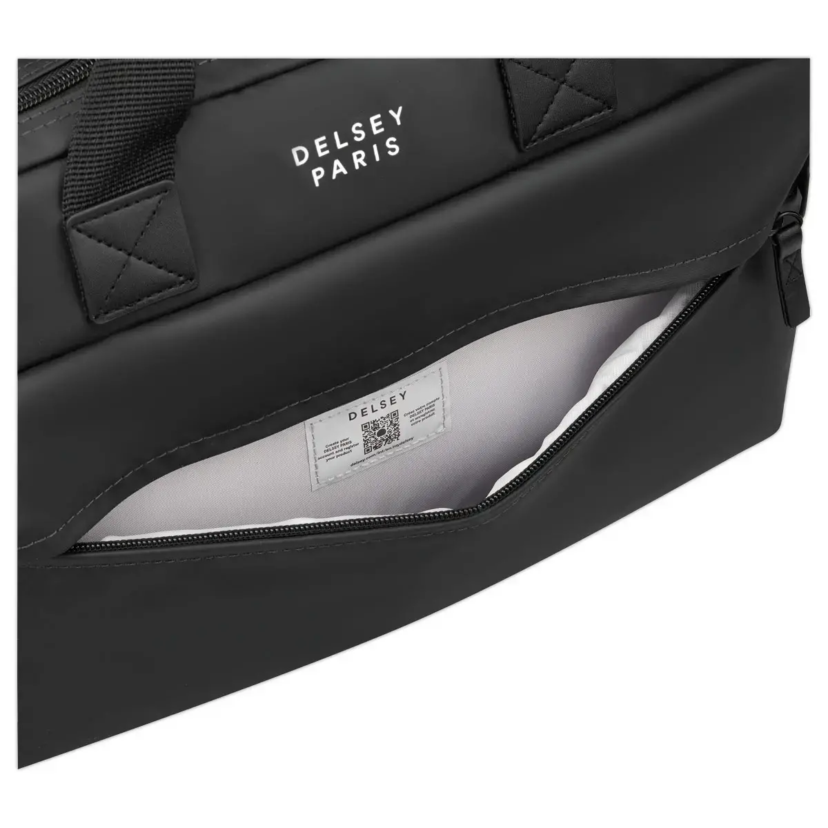Sacoche PC 13,3" 2.0 - Design Durable & Renforcé - Noir- Delsey photo du produit