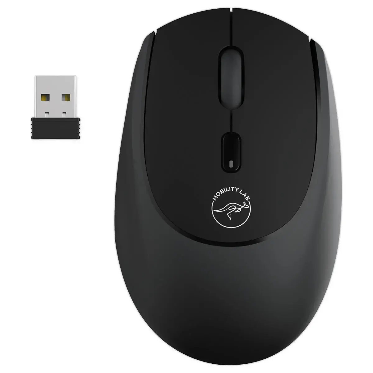Souris Sans FIl Pop Gum - Triple Connexion - Noir - Mobility Lab photo du produit