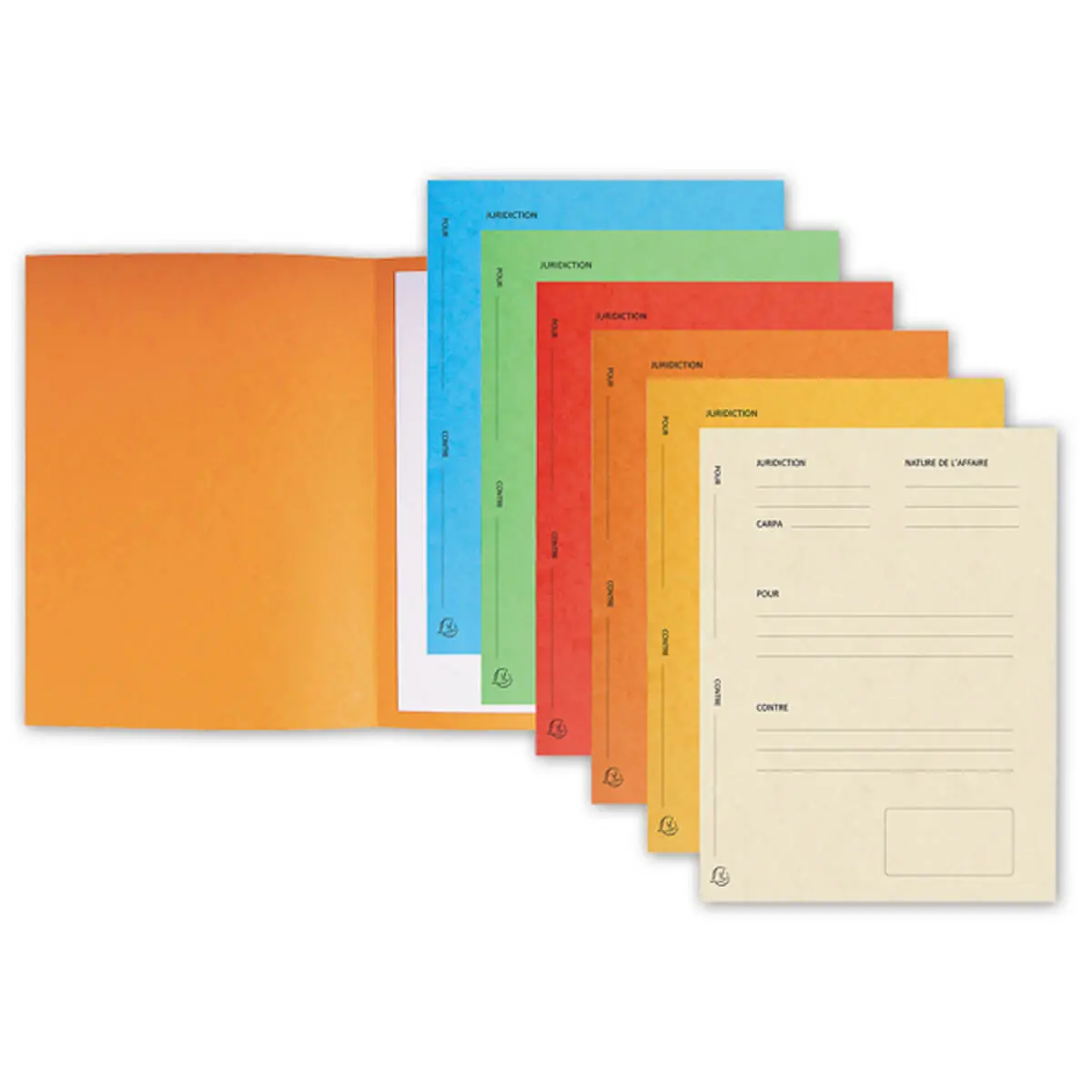 25 Dossiers de plaidoirie imprimés pour ou contre. photo du produit