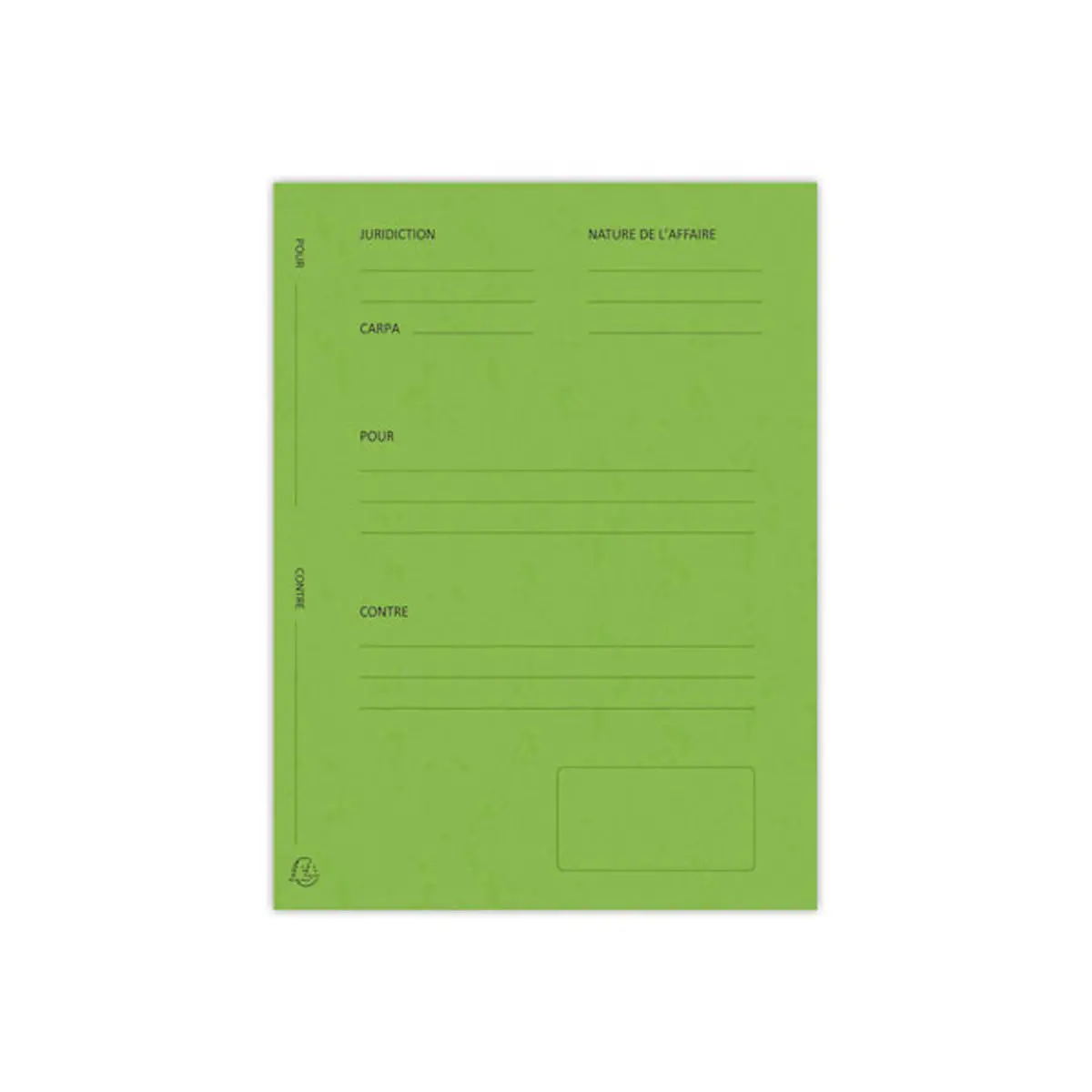 25 Dossiers de plaidoirie imprimés pour ou contre. photo du produit