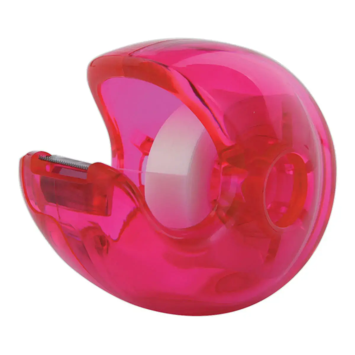 Dévidoir pour rouleaux adhésifs 33m x 19 mm - Rose - Fiducial photo du produit