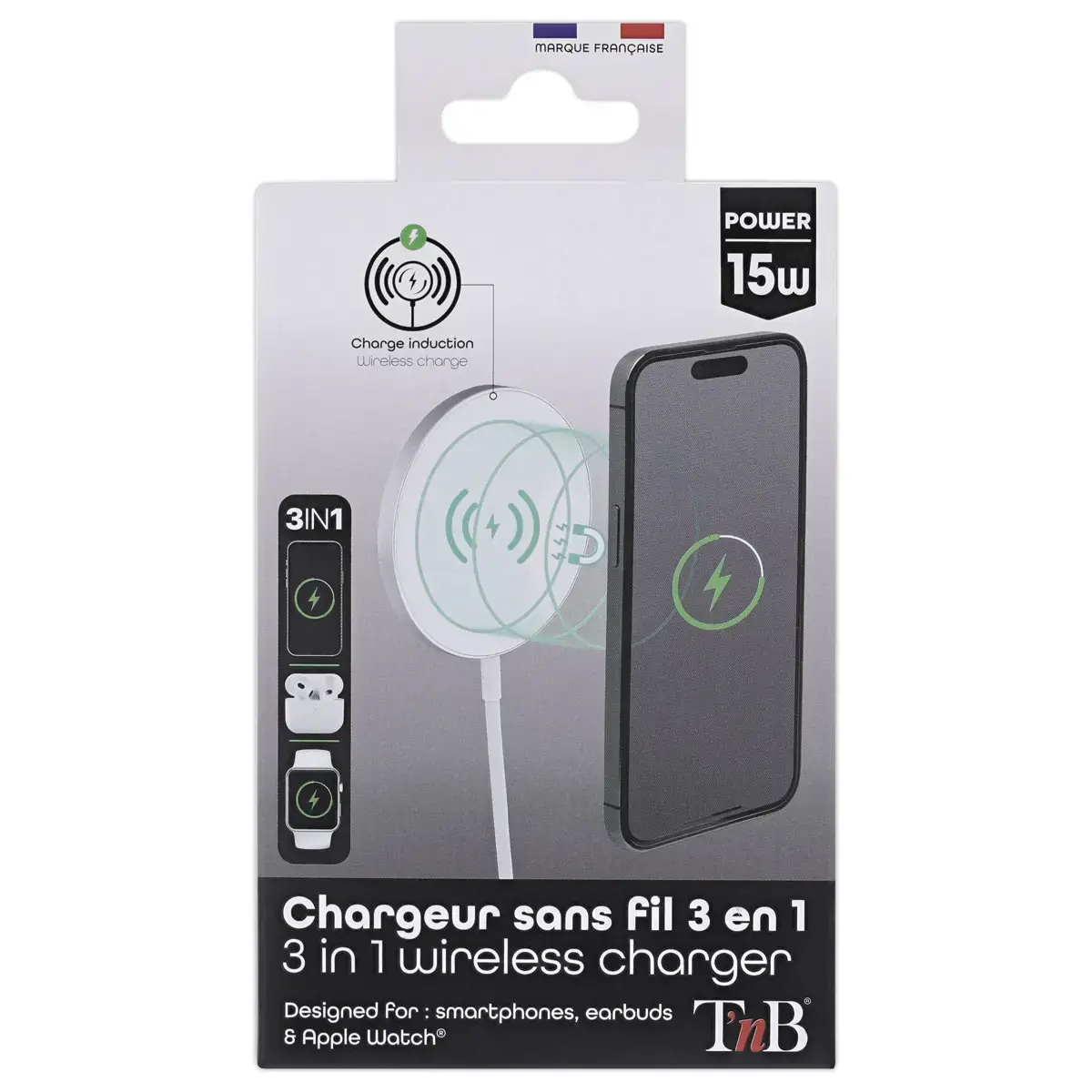 Chargeur à induction 15W photo du produit