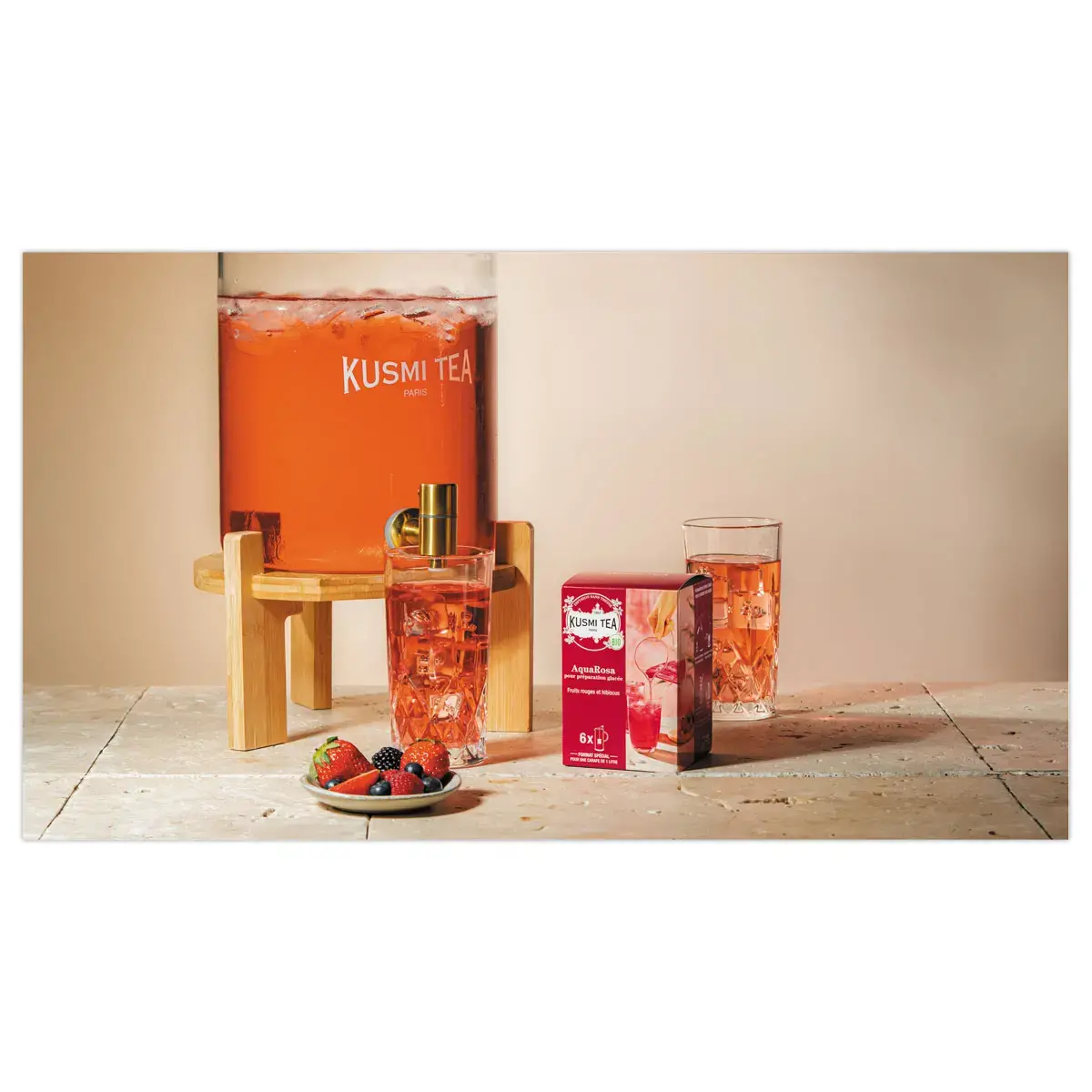 Fontaine 8L pour th&eacute; glac&eacute; - Kusmi Tea photo du produit