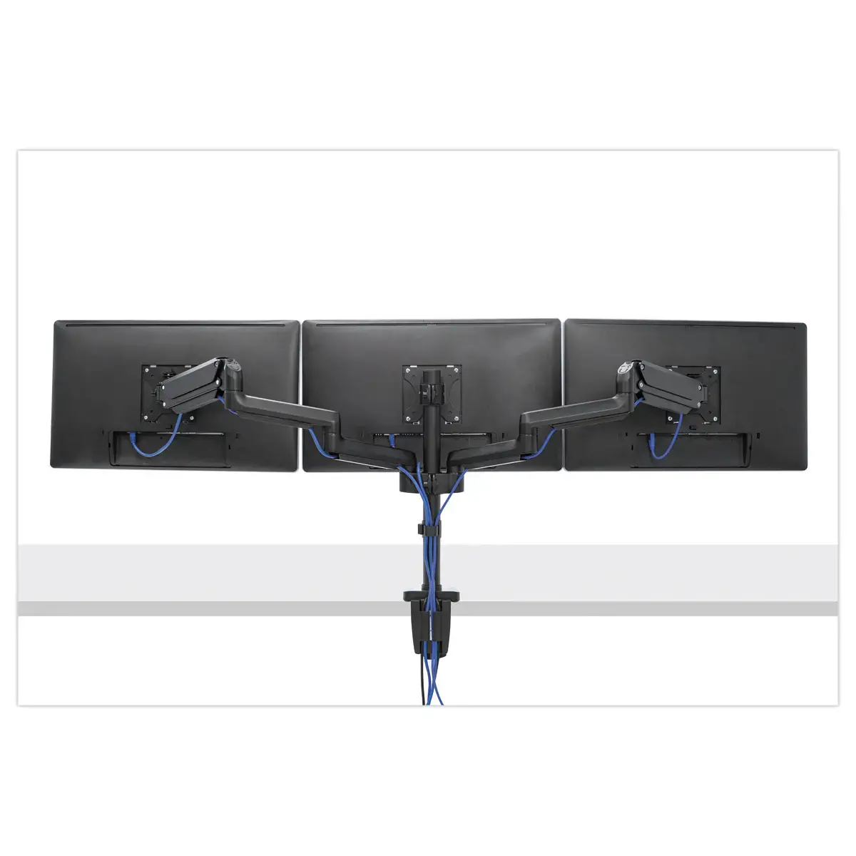 Bras porte-écrans double Vista - Fellowes photo du produit