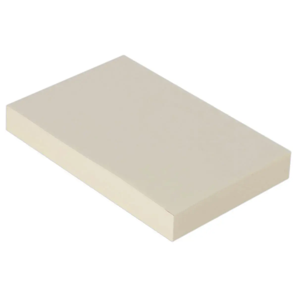 Bloc notes adh&eacute;sives 50 x 75 mm 100 feuilles jaune photo du produit