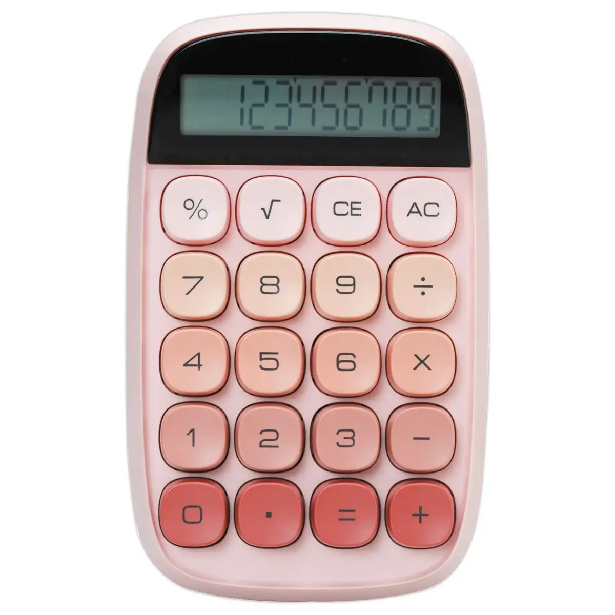 Calculatrice semi bureau Pop Petite - Corail photo du produit