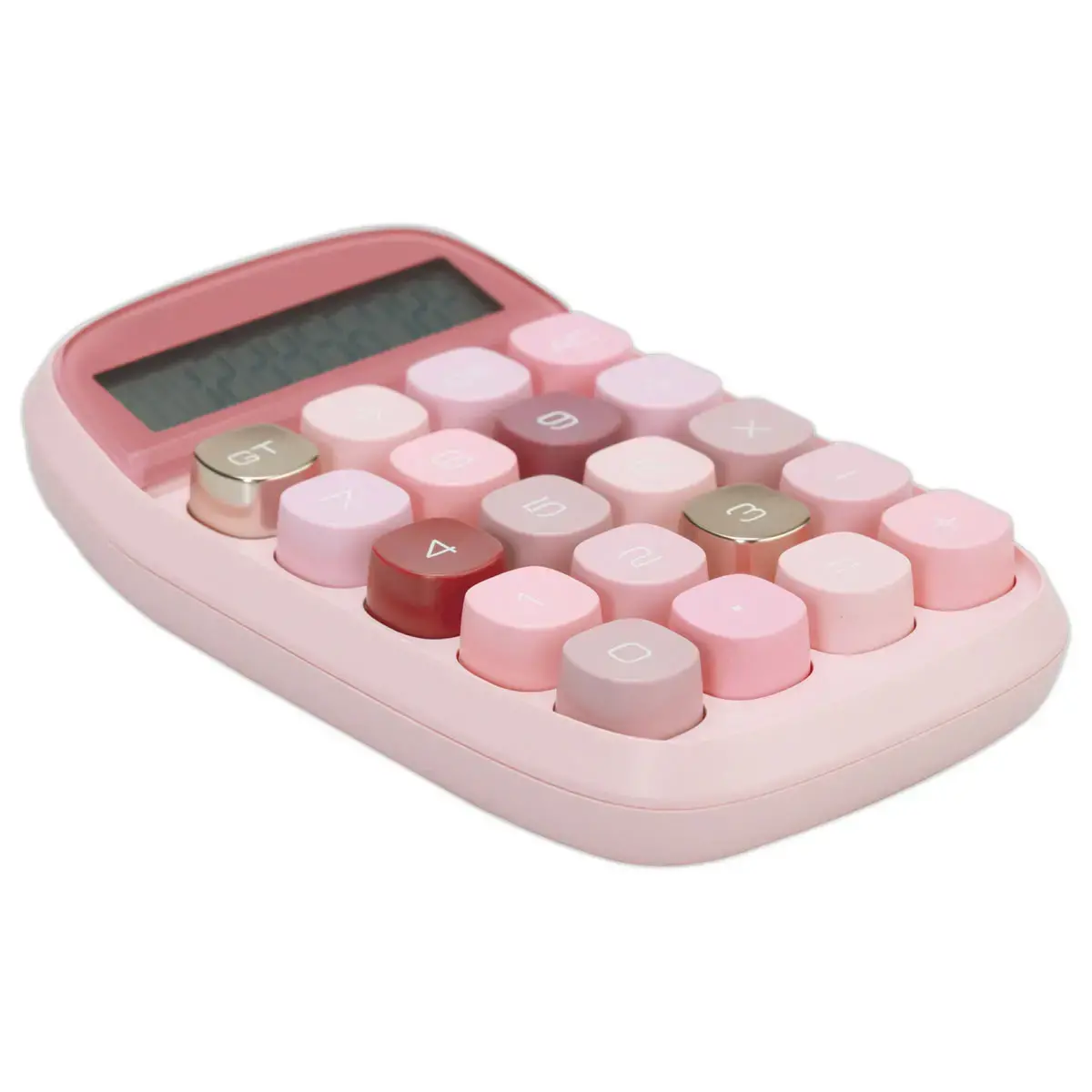Calculatrice semi bureau Pop Petite - Rose photo du produit