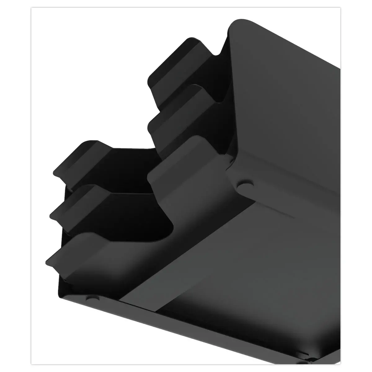 Module de classement 3 tiroirs Noir- O'Desk photo du produit