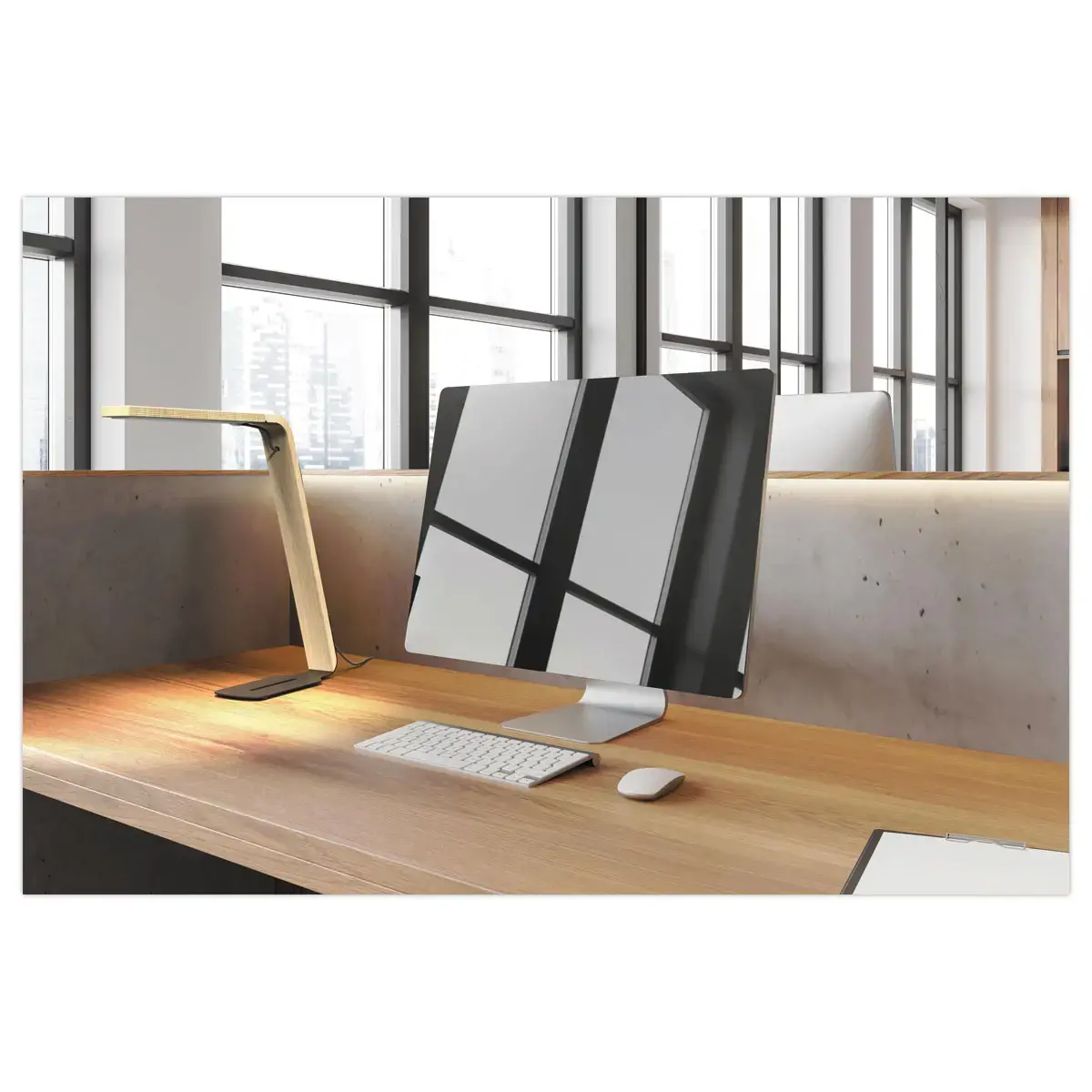 Lampe LED LEDAIKA en bois - We Light photo du produit