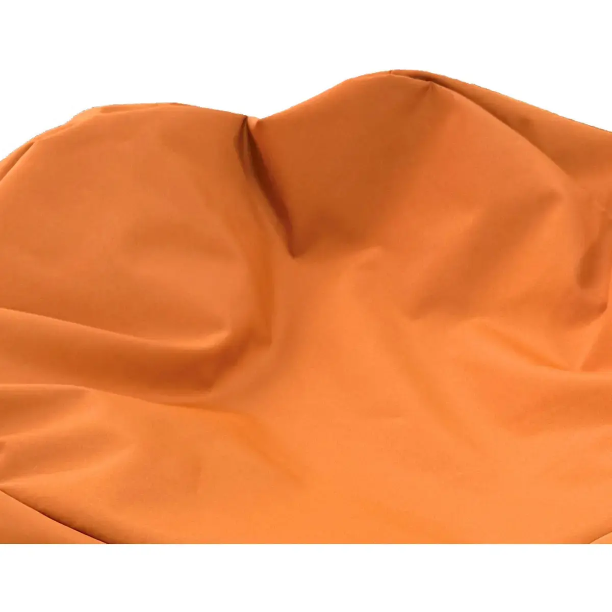 Pouf rond orange photo du produit