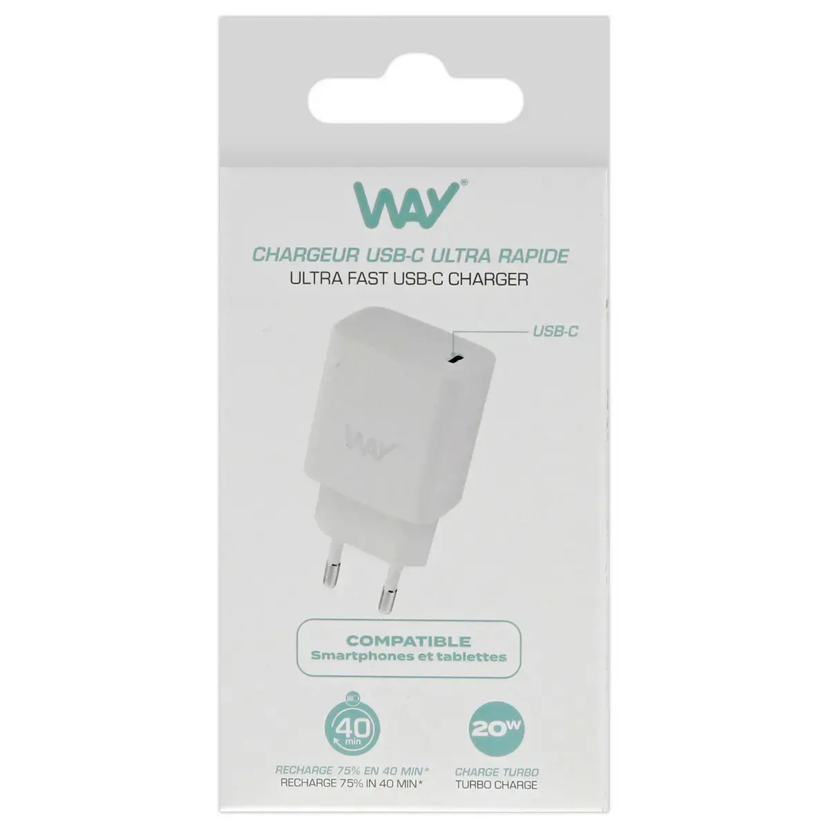 Chargeur USB-C photo du produit