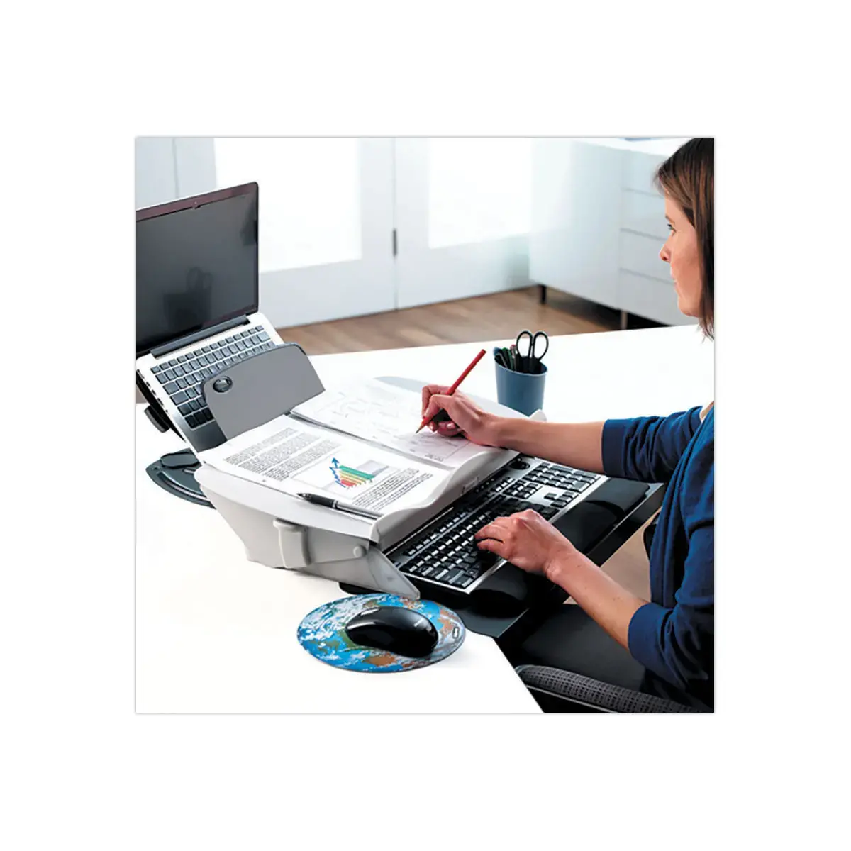Porte-documents incliné Easy Glide - Fellowes photo du produit