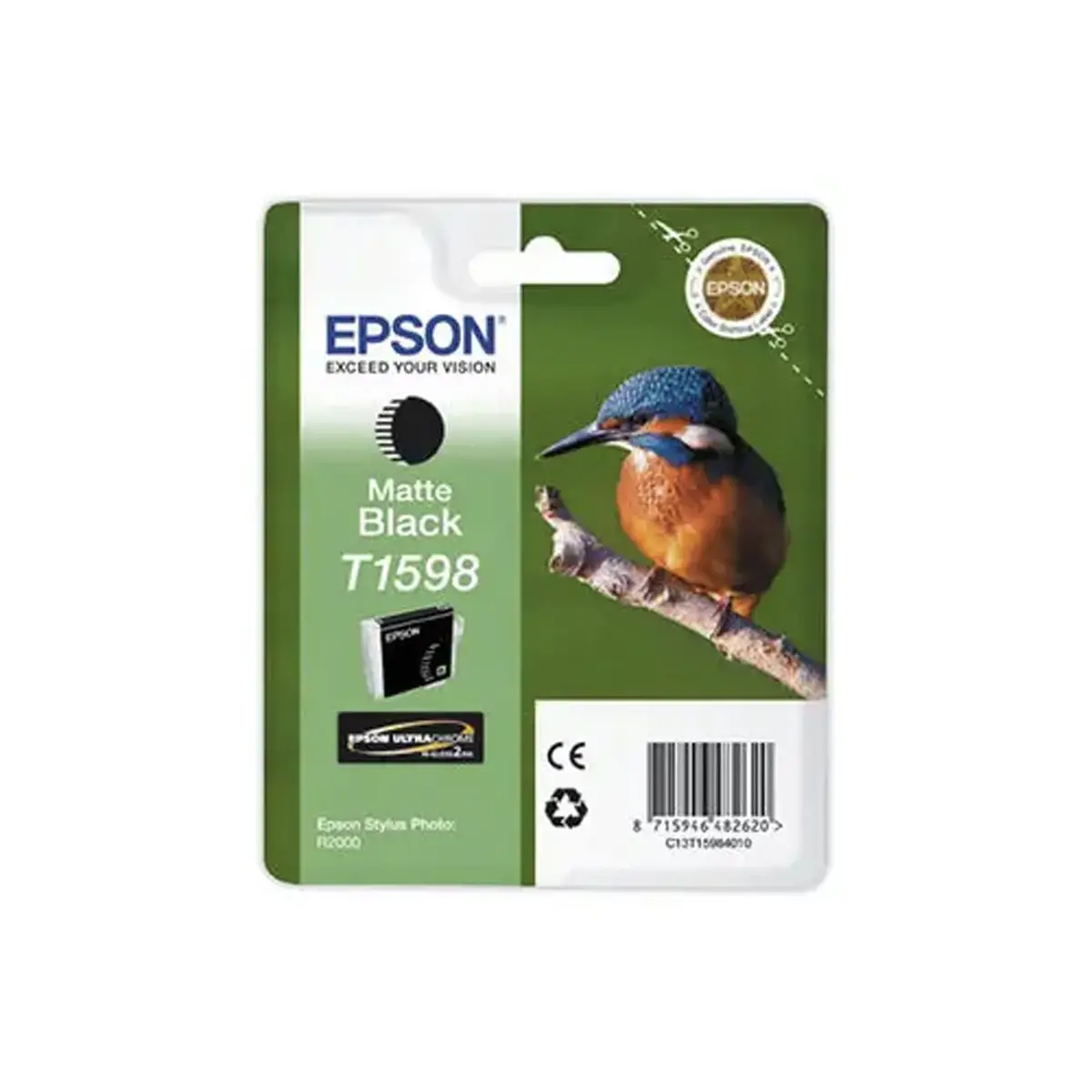 Cartouche Epson T1598 noirmat photo du produit