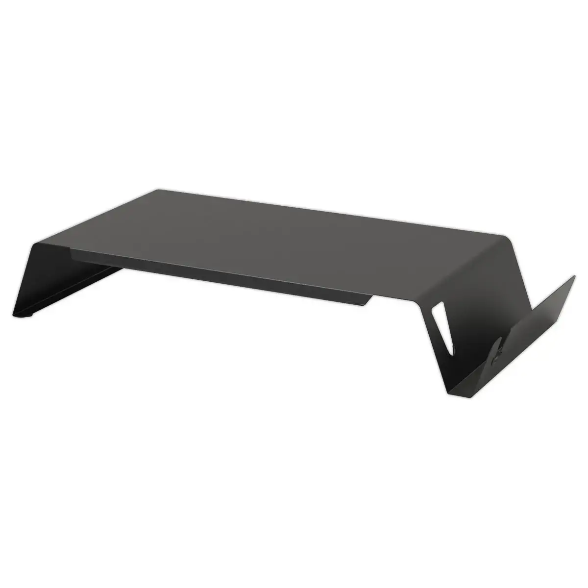 Support rehausseur PC portable m&eacute;tal noir photo du produit