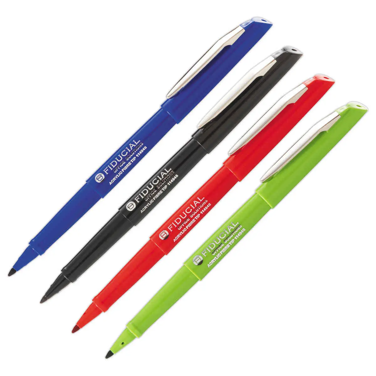 Feutre avec capuchon - Ecriture large vert - FIDUCIAL photo du produit