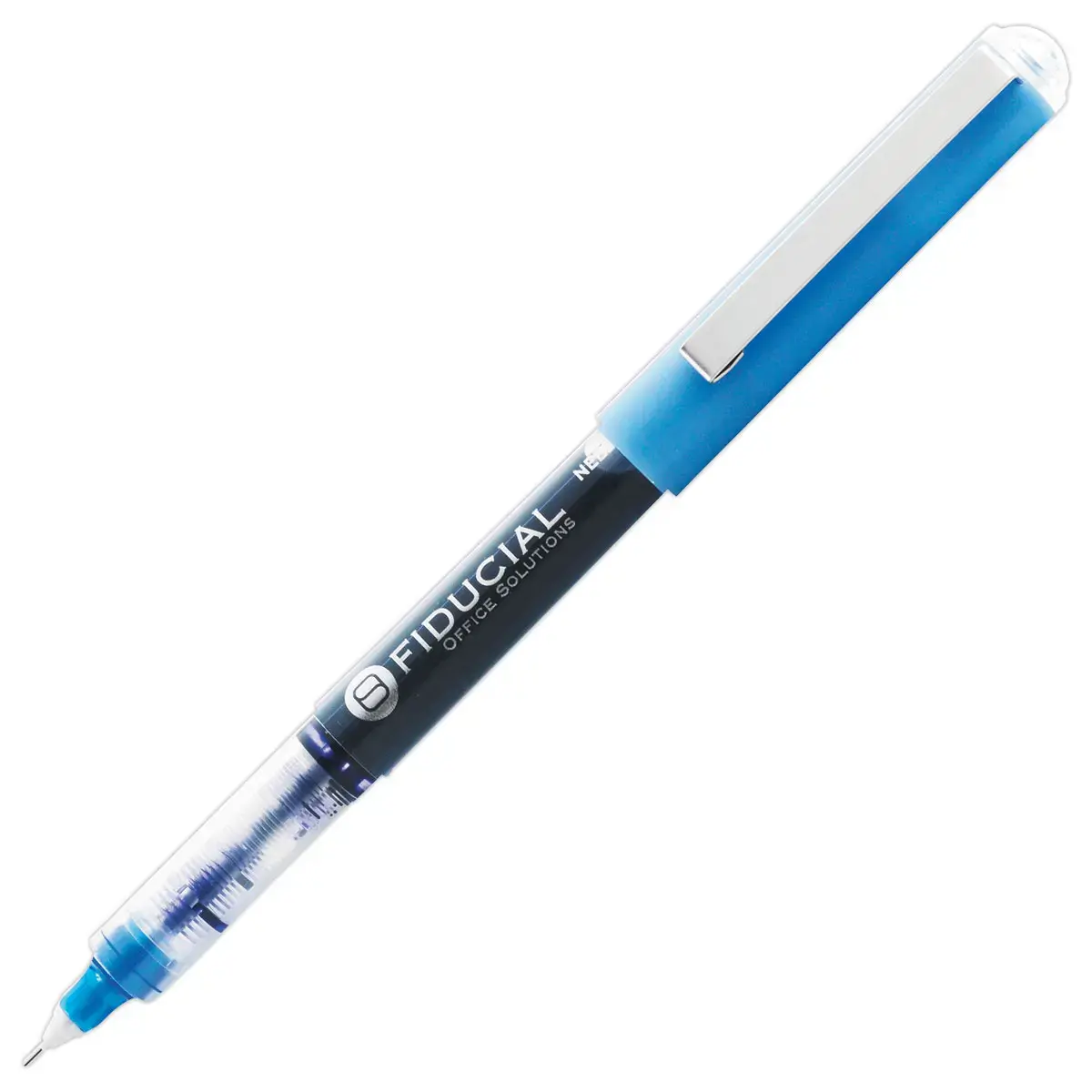 Roller pointe aiguille écriture moyenne - Bleu - Fiducial photo du produit