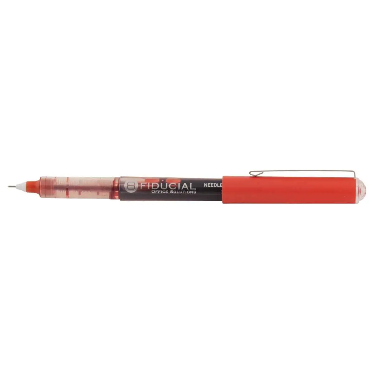 Roller pointe aiguille écriture moyenne - Rouge - FIDUCIAL photo du produit