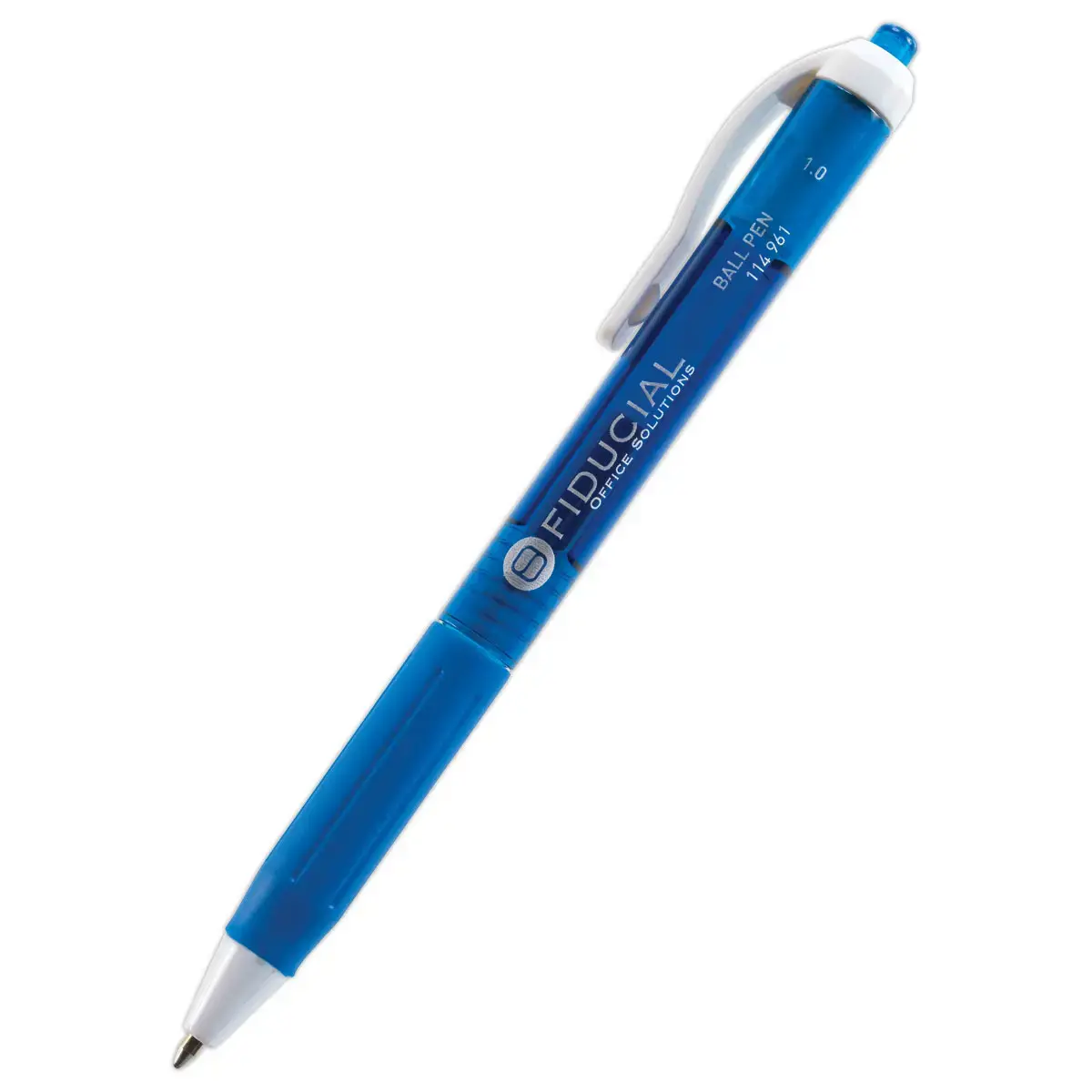 Stylo bille rétractable - Largeur d'écriture Moyenne - Bleu - FIDUCIAL photo du produit