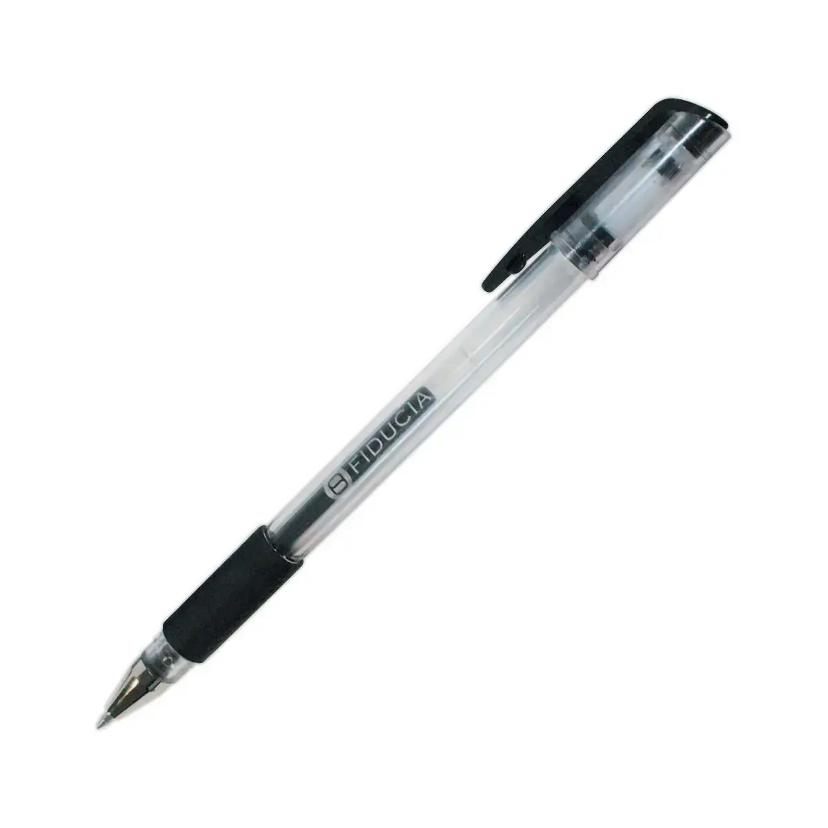 Stylo bille encre gel écriture moyenne - Noir - Fiducial photo du produit