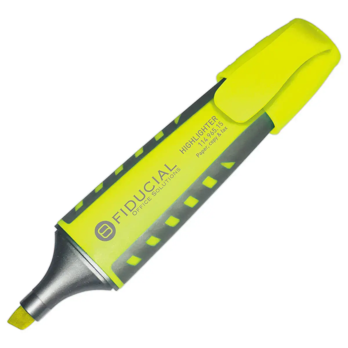 Surligneur encre universelle - Pointe large - Jaune photo du produit