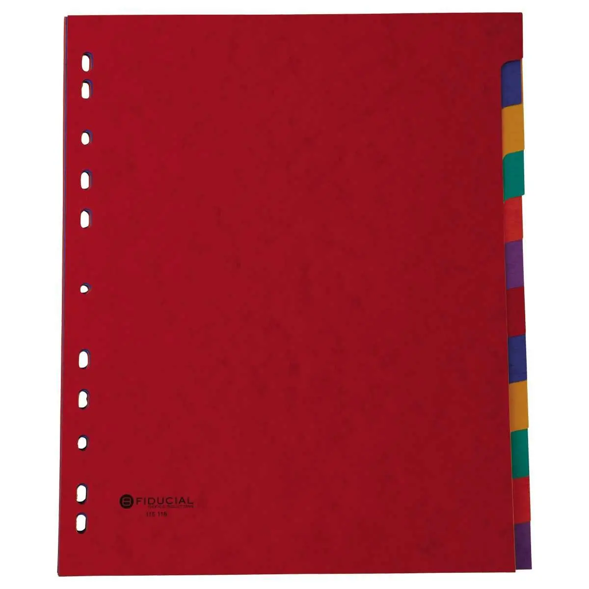 Jeu d'intercalaires carte A4 maxi 12 onglets - Fiducial photo du produit