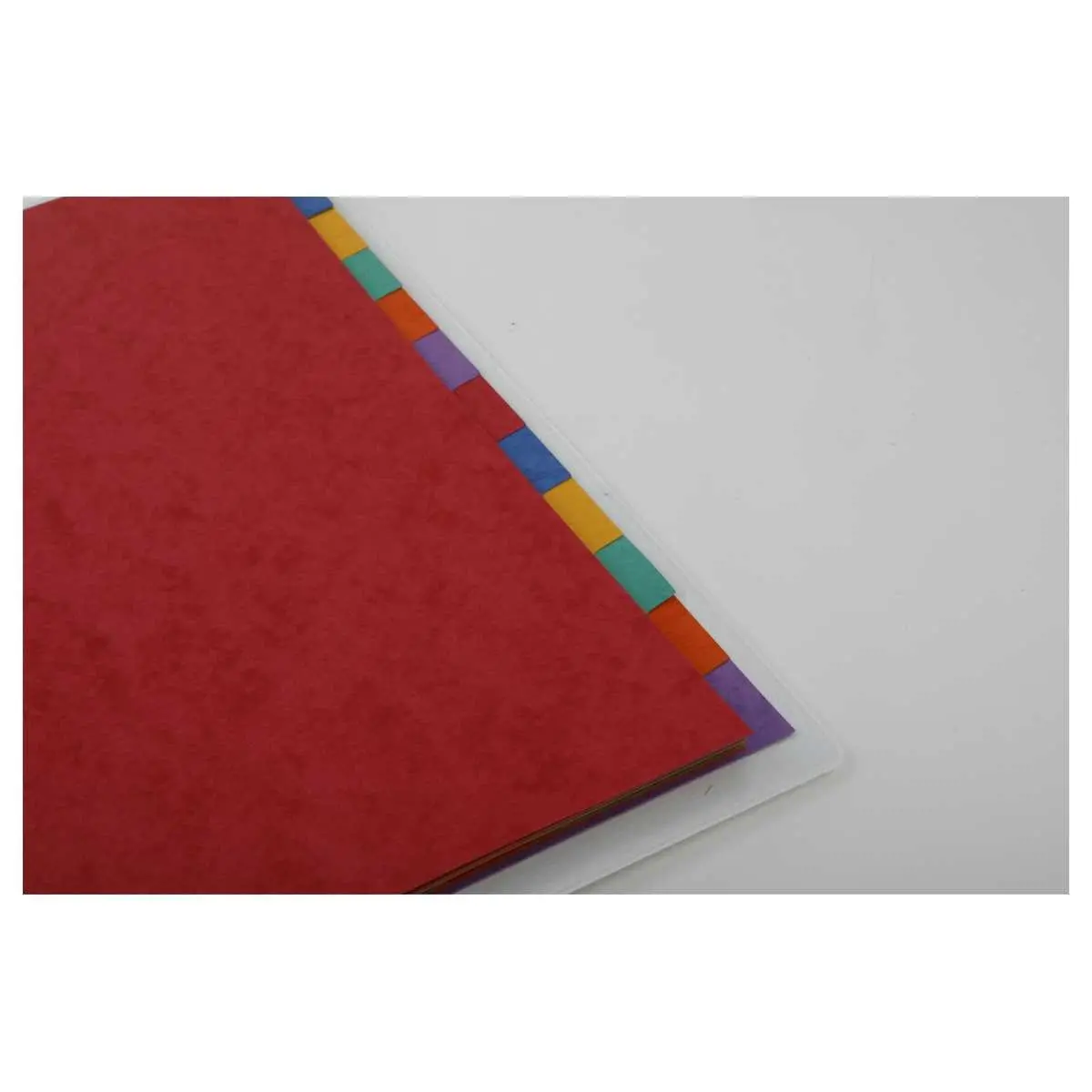 Jeu d'intercalaires carte A4 maxi 12 onglets - Fiducial photo du produit