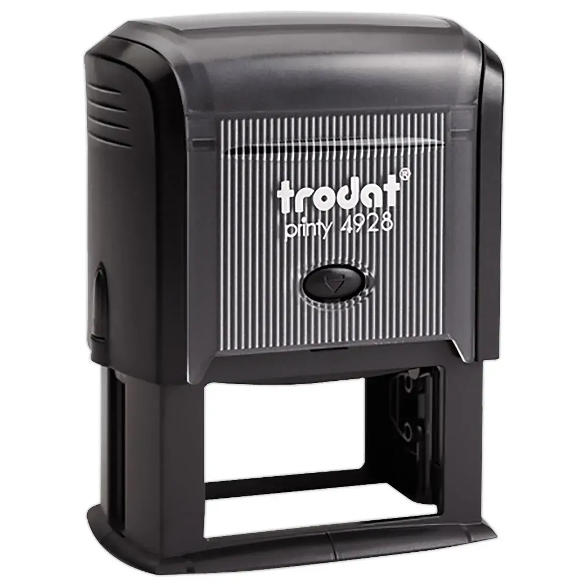 Tampon personnalisable Trodat Printy 4928 - Boîtier noir - Encre noire - 60 x 33 mm photo du produit