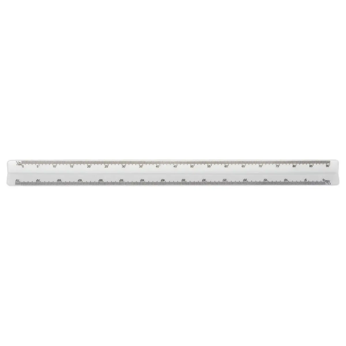 &Eacute;Chelle de r&eacute;duction triangulaire - Longueur 30 cm photo du produit