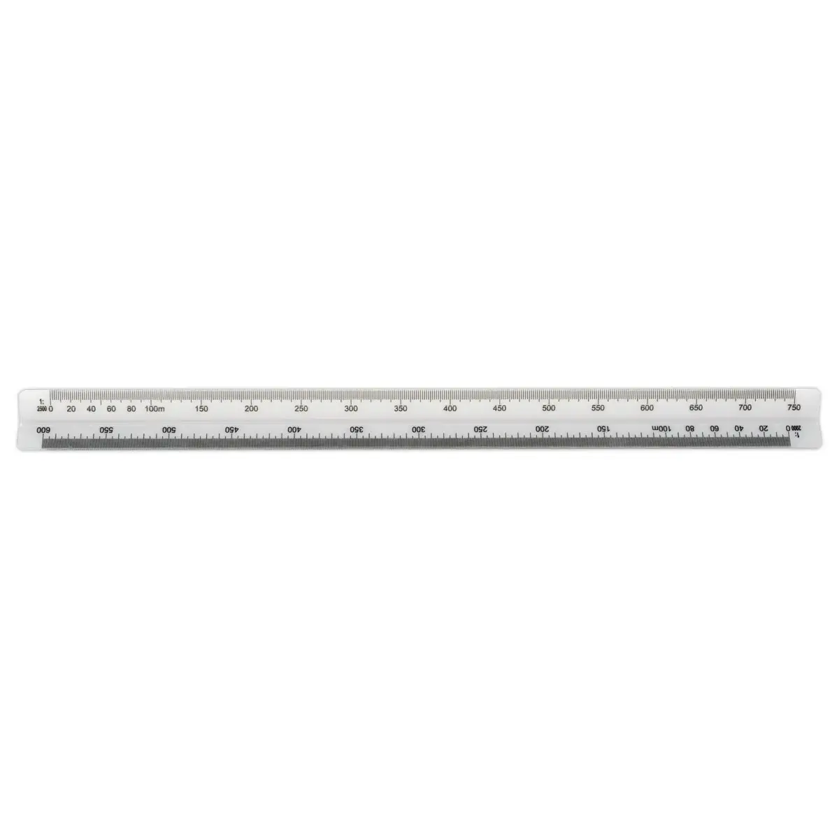 &Eacute;Chelle de r&eacute;duction triangulaire - Longueur 30 cm photo du produit