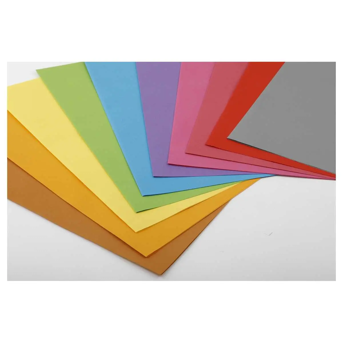 100 Sous-chemises - 22x31 cm - 80g - Coloris assortis photo du produit