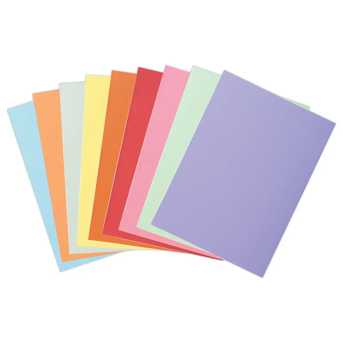 250 Sous-chemises color&eacute;es pastel - Fiducial photo du produit