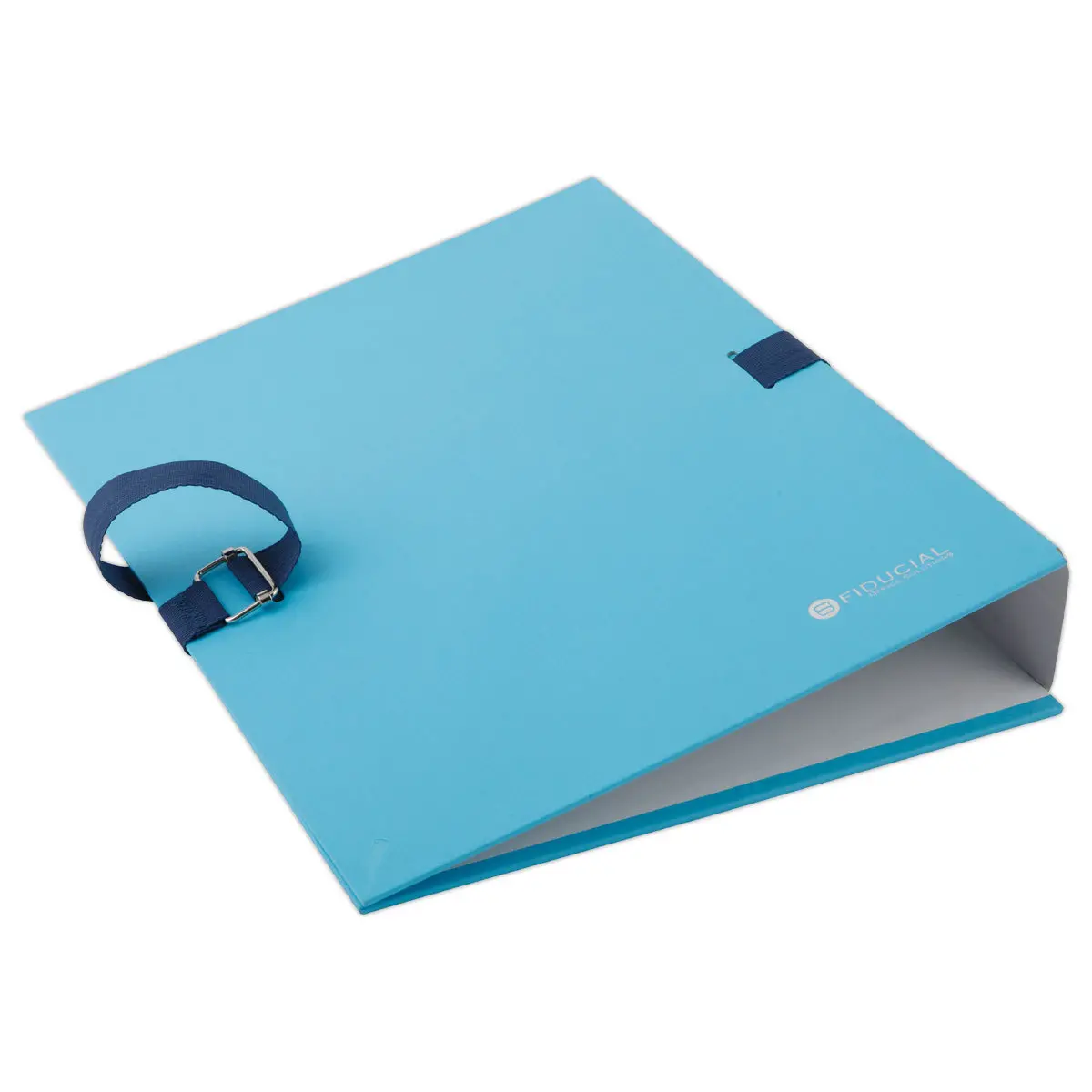 Chemise &agrave; sangle et boucle en m&eacute;tal - Bleu - FIDUCIAL photo du produit