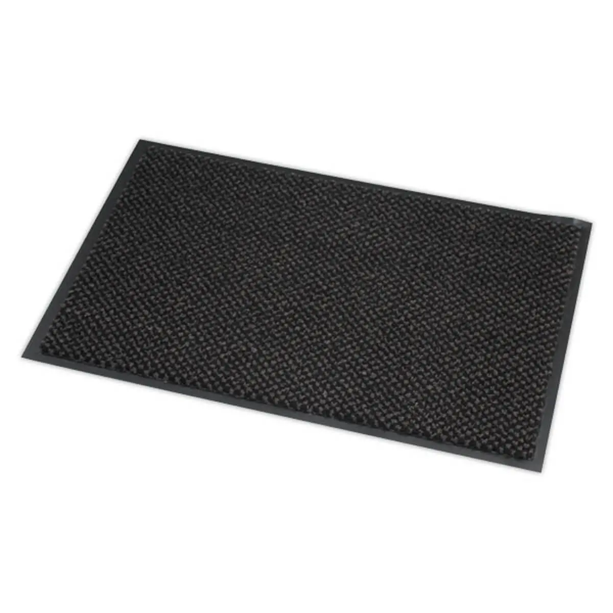 Tapis d'entrée 60 x 90 cm absorbant gris photo du produit
