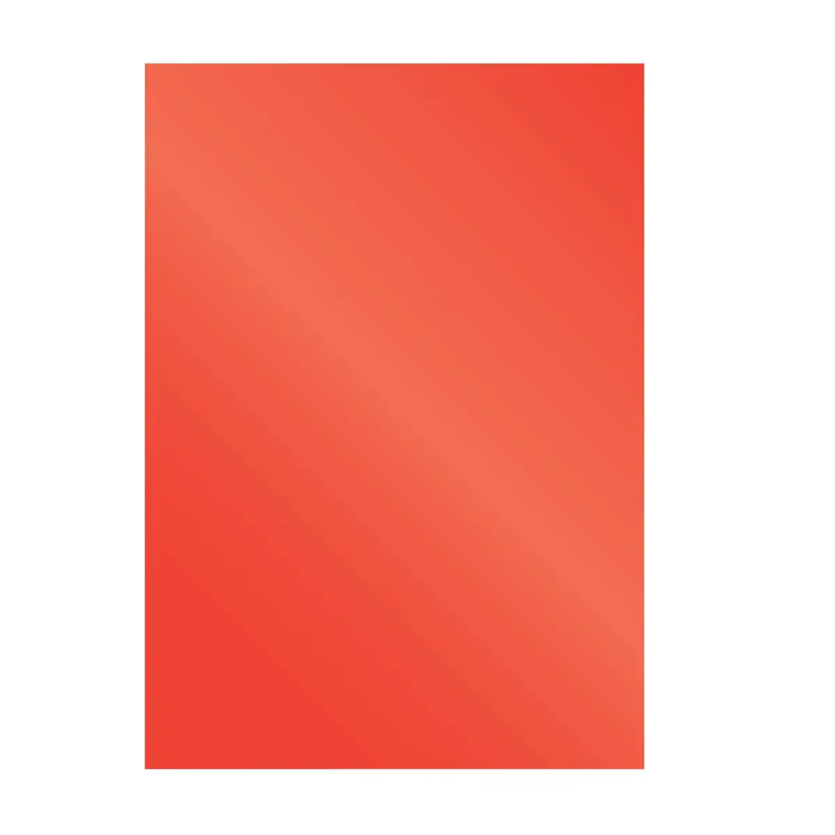 100 Couvertures brillantes pour reliure A4 Glossy - Rouge - Fellowes photo du produit