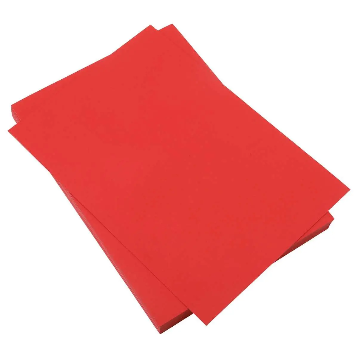 100 Couvertures A4 cartonnées rouges - FELLOWES photo du produit
