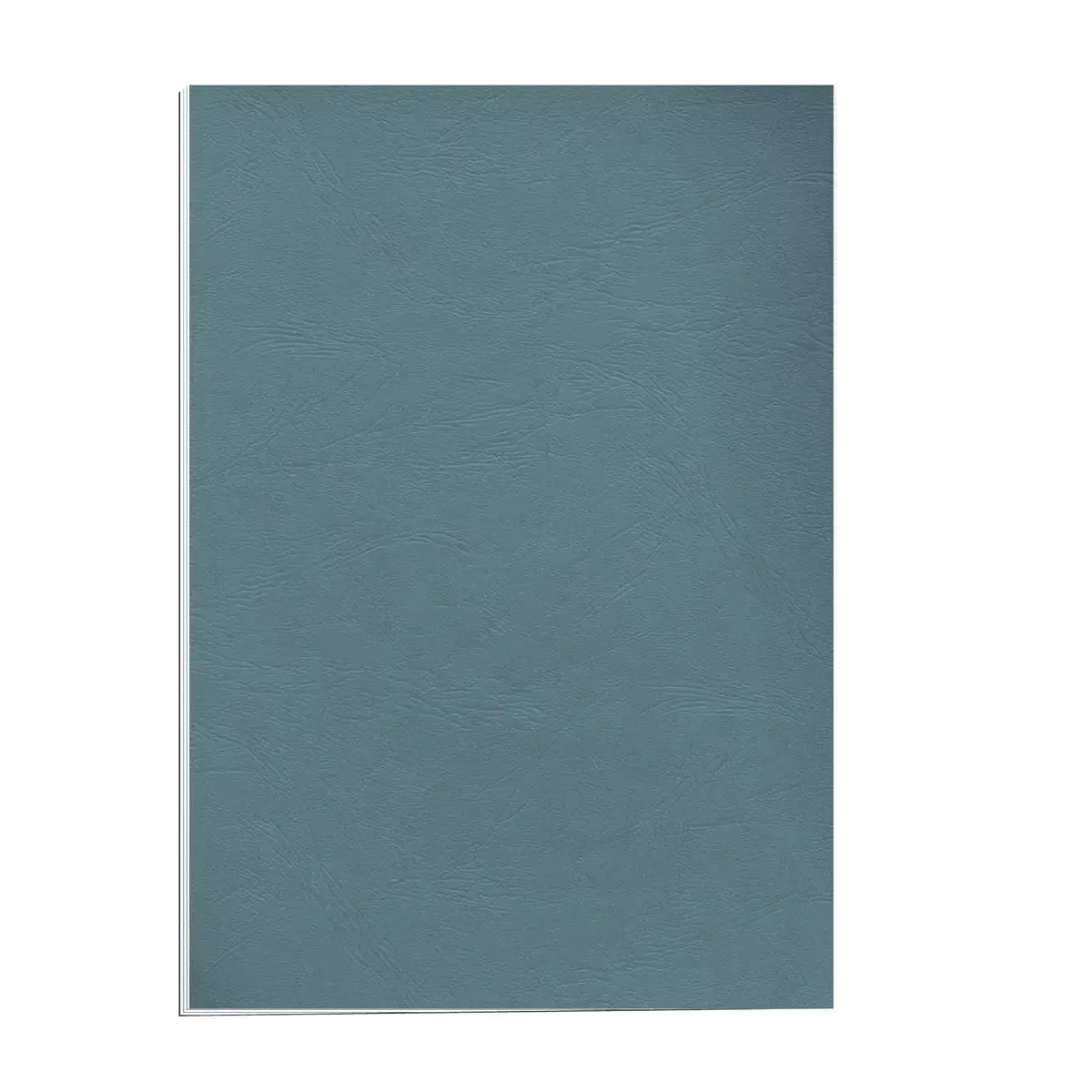 100 Couvertures - grain cuir - A4 - 250g - vert - Fellowes photo du produit