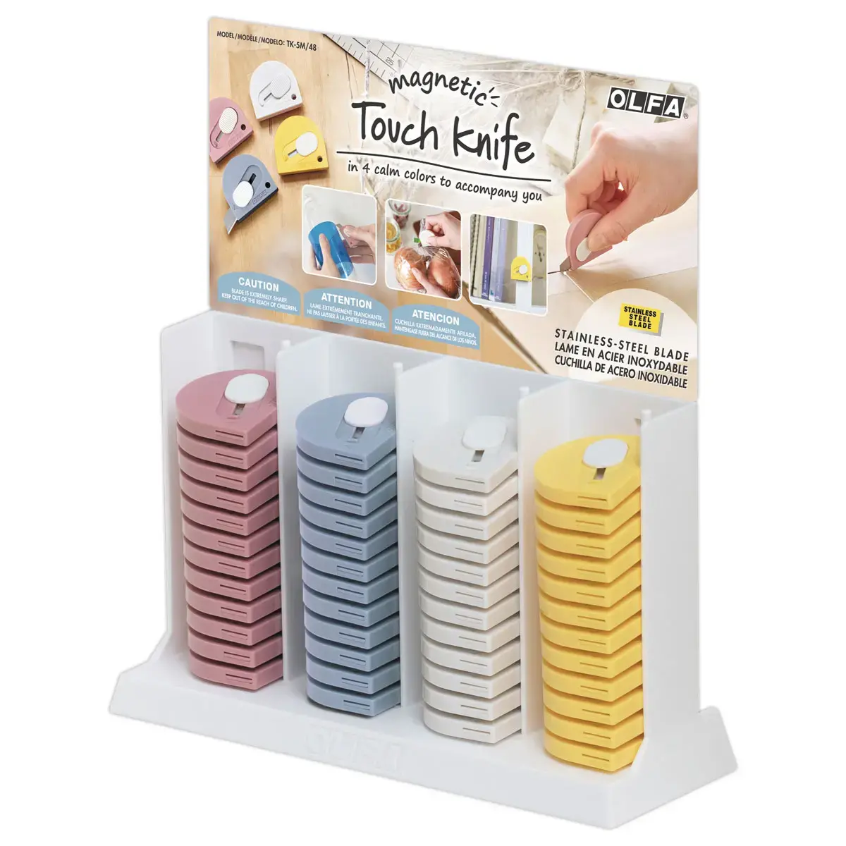 Mini-cutter jetable - Magn&eacute;tique - OLFA photo du produit