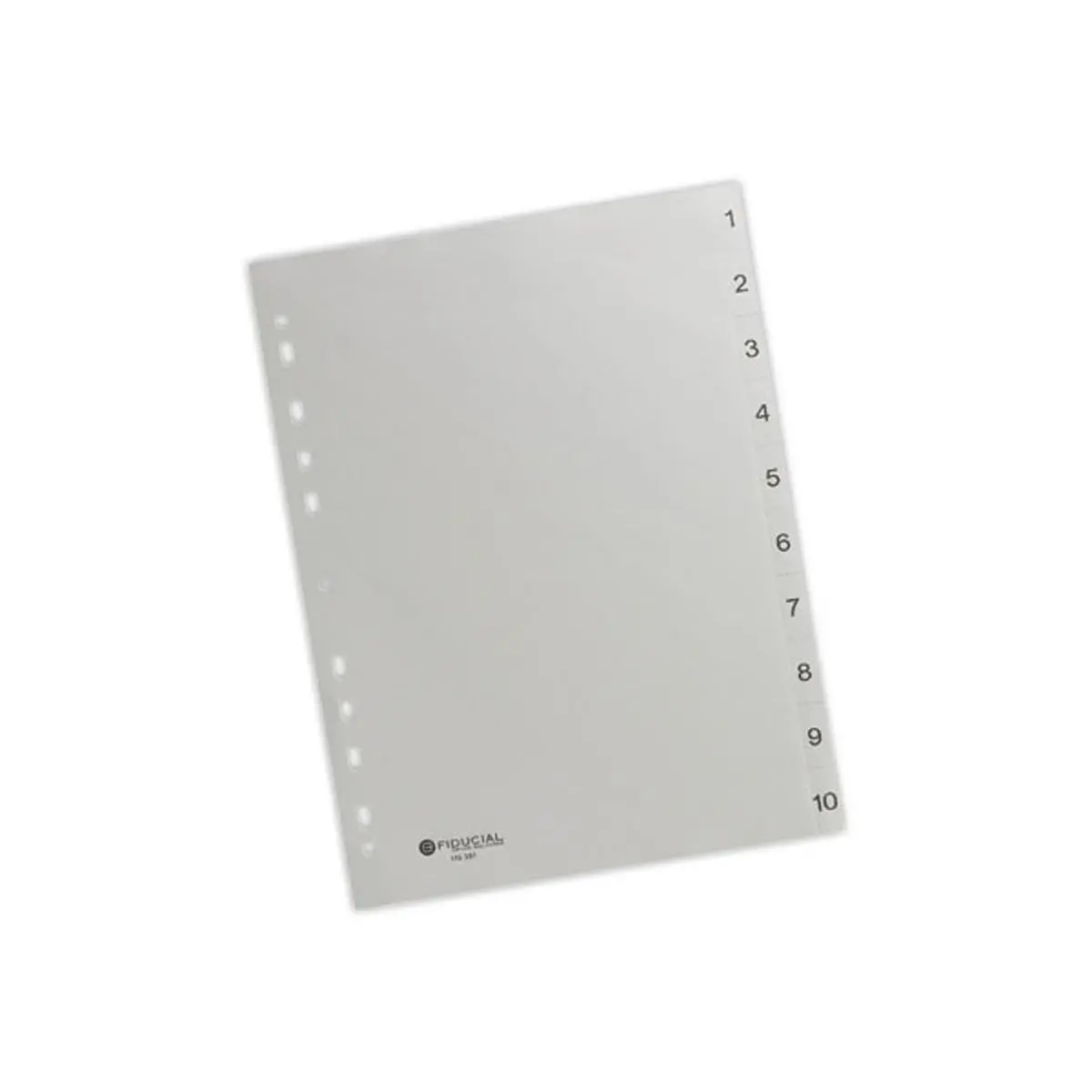 Jeu d'intercalaires numériques A4 - 10 onglets - FIDUCIAL photo du produit