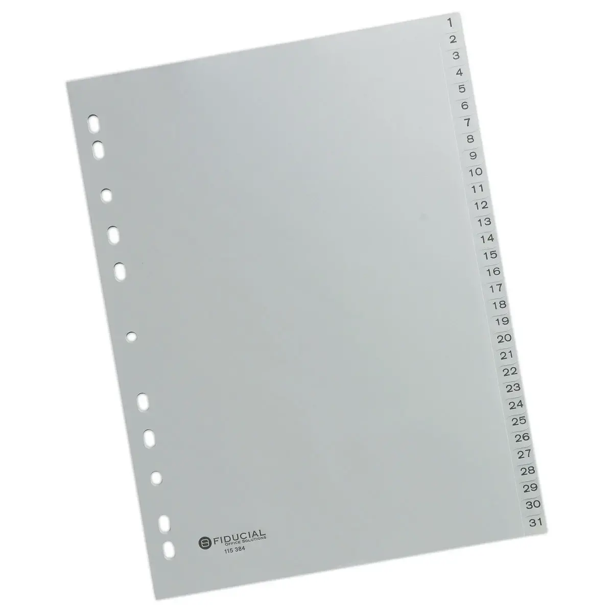 Jeu d'intercalaires numériques format A4 31 onglets - Fiducial photo du produit