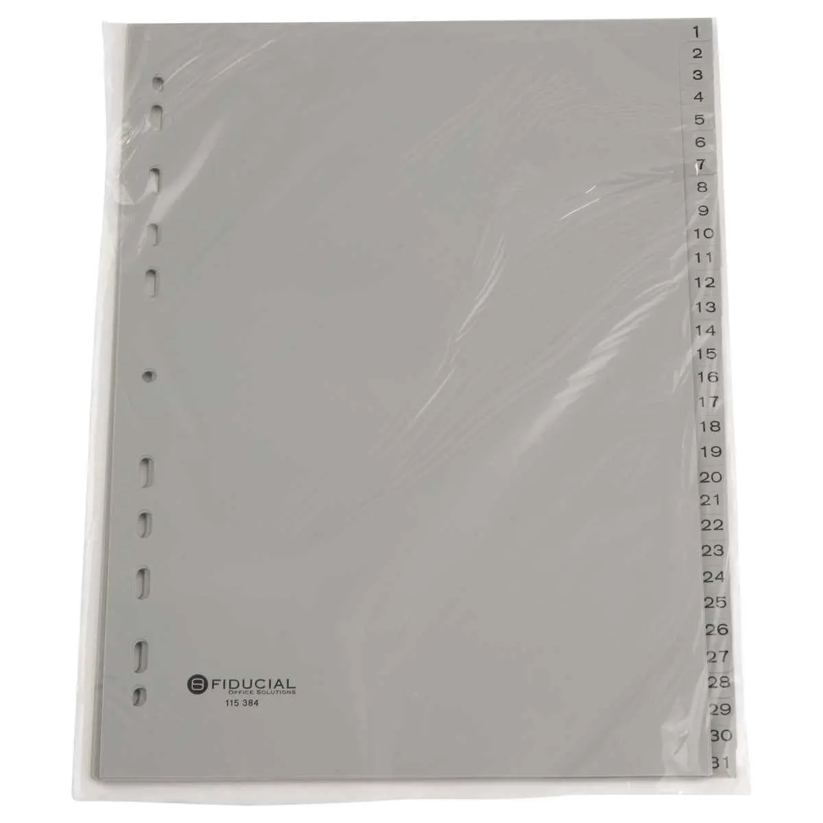 Jeu d'intercalaires numériques format A4 31 onglets - Fiducial photo du produit