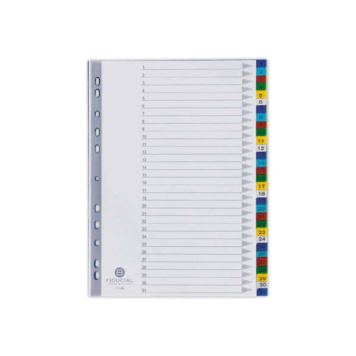 Intercalaires numériques - A4 - 31 onglets photo du produit