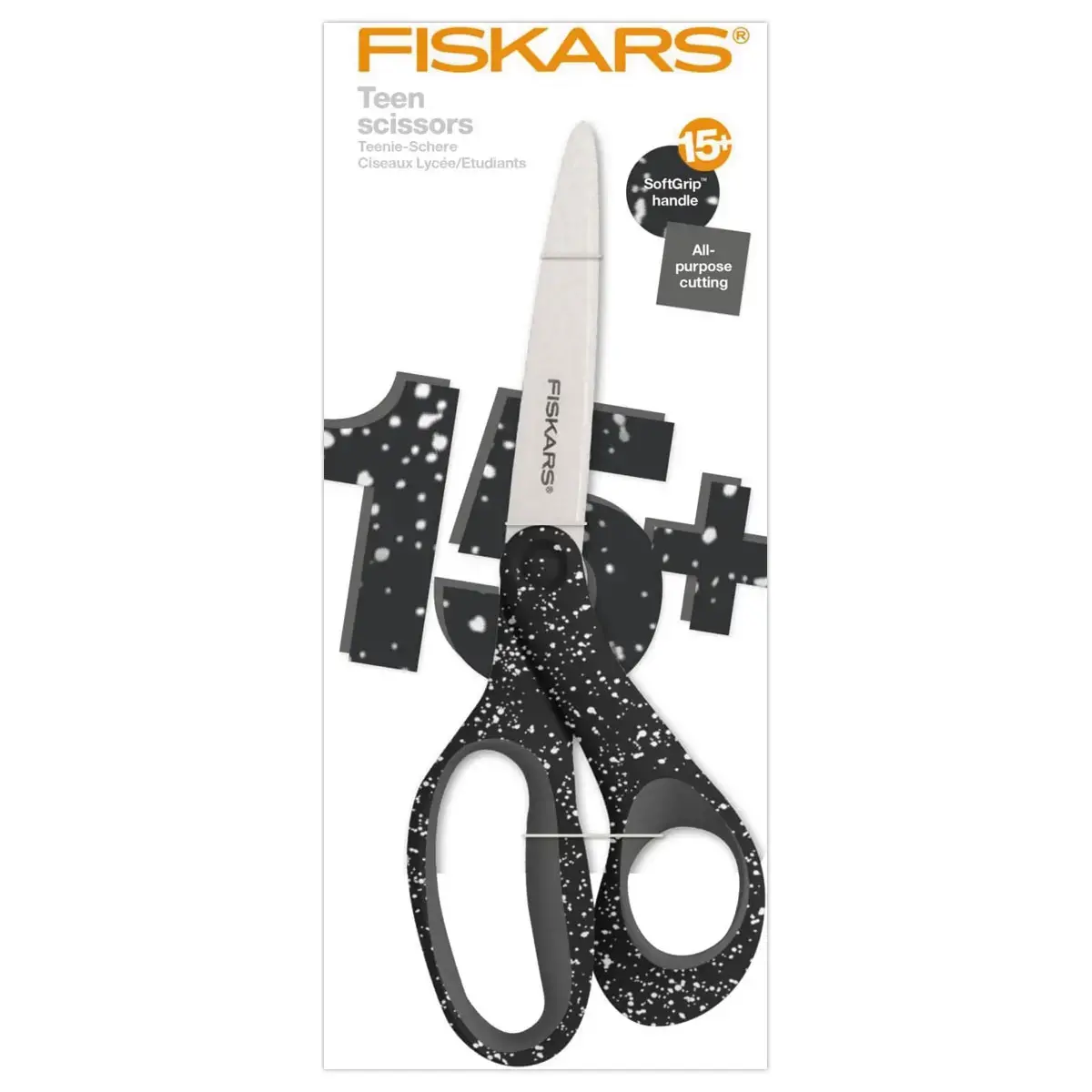 Ciseaux Soft Grip pour droitiers - 20 cm - Fiskars photo du produit