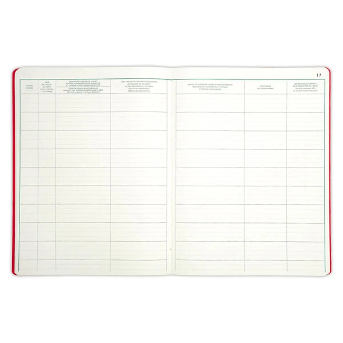 Piqûre Registre objets mobiliers photo du produit